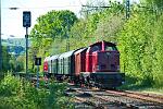 2025-04-27-005 Dortmund Barop 40 Jahre Eisenbahnfreunde Hönnetal: Die Hammer Eisenbahnfreunde auf dem Weg nach Fröndenberg.