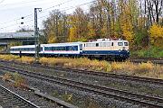2024-11-20-003 Dortmund Marten Süd Mittwochs werden Waggons von TRI von Nordhorn nach Köln überführt. 110 239 zieht den Zug heute.