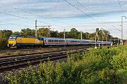 2024-10-06-036 Dortmund Somborn Der umgeleitete IC 142 Amsterdam - Berlin wird von 193 263 gezogen.