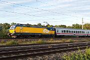 2024-10-06-038 Dortmund Somborn Der umgeleitete IC 142 Amsterdam - Berlin wird von 193 263 gezogen.