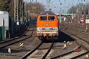 2025-03-08-011 Dortmund Mengede Sonderzug mit 218 137 nach Winterberg.