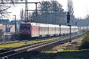 2025-03-08-014 Dortmund Mengede 101 134 mit EC 9, aktuell umgeleitet über Mengede.