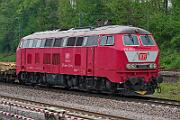 2025-04-22-006 Dortmund Marten Süd 218 402 im Bauzugdienst.