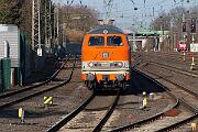 2025-03-08-011 Dortmund Mengede Sonderzug mit 218 137 nach Winterberg.