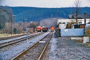1986-22-024 Arnsberg West Streckenbereisung mit D 66 und WLE Wagen 2311 nach Arnsberg und Sundern.