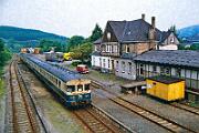 1986-24-045 Schmallenberg Fredeburg Sonderfahrt Lüdenscheid - Eslohe und Schmallenberg mit 624 622 und 624 638