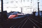 1986-25-026 Köln Hbf Der TGV besucht Köln