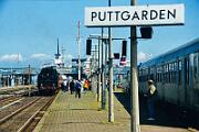 1987-40-031 Puttgarden 41 360 mit Sonderzug nach Puttgarden.