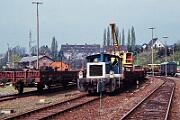 1990-x005153 Hemer In Hemer und Iserlohn wird weiter an der Strecke abgerissen, 332 125 ist wieder dabei.