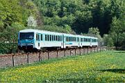 1990-x005188 Hallenberg Sonderfahrt mit 628 330 und 628 349 durchs Sauerland.