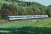 1990-x005203 Olsberg Wulmeringhausen Sonderfahrt mit 628 330 und 628 349 durchs Sauerland.