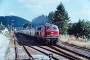 1990-x005562 Willingen Auch 218 307 ist eine Leih-Lok beim BW Hagen.