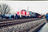 1991-x005748 Ahlen Vorhelm Zugunglück in Ahlen-Vorhelm. 290 151 und 140 844