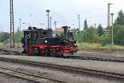 2009-102063 Radebeul 99 564 wird vorbereitet und fährt dann nach Moritzburg.