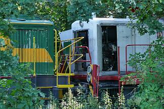 2019-07-23-033 Dortmund Hafen DE 24 und DE 804 sind frontal zusammen gestoßen.