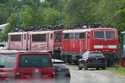 2020-05-10-017 Leverkusen Opladen Aktuell beim Bender: 111 178, 151 021, 155 011, 155 109, 155 115, 155 121, 155130
