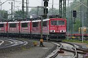 2020-07-16-019 Leverkusen Opladen 156 004 und 203 119 bringen 155 020, 155 023, 155 028, 155 031, 155 033, 155 037, 155 038, 155 048, 155 082, 155 085 und 155 135 zum Bender.