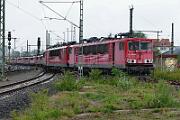 2020-07-16-024 Leverkusen Opladen 156 004 und 203 119 bringen 155 020, 155 023, 155 028, 155 031, 155 033, 155 037, 155 038, 155 048, 155 082, 155 085 und 155 135 zum Bender.
