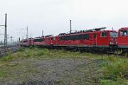 2020-07-16-064 Leverkusen Opladen 156 004 und 203 119 bringen 155 020, 155 023, 155 028, 155 031, 155 033, 155 037, 155 038, 155 048, 155 082, 155 085 und 155 135 zum Bender.