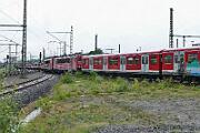 2020-07-16-079 Leverkusen Opladen 156 004 und 203 119 bringen 155 020, 155 023, 155 028, 155 031, 155 033, 155 037, 155 038, 155 048, 155 082, 155 085 und 155 135 zum Bender.