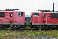 2020-07-16-136 Leverkusen Opladen 156 004 und 203 119 bringen 155 020, 155 023, 155 028, 155 031, 155 033, 155 037, 155 038, 155 048, 155 082, 155 085 und 155 135 zum Bender.