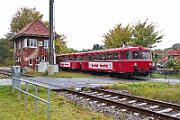 2021-10-17-066 Süderbrarup 798 308 und 798 309 der Angelner Dampfeisenbahn auf Sonderfahrt.