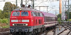 2022-10-02-042 Dortmund Hbf 218 438 mit Sonderzug