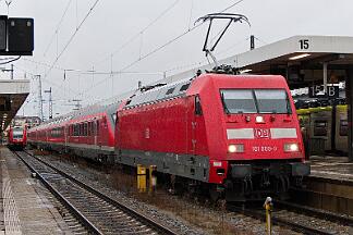 2025-01-28-009 Nürnberg Hbf 101 009 mit München-Nürnberg-Express