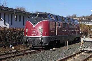 2025-02-01-004 Winterberg Sonderfahrt mit den Hammer Eisenbahnfreunden nach Winterberg. V200 033