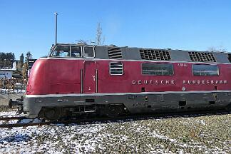 2025-02-01-007 Winterberg Sonderfahrt mit den Hammer Eisenbahnfreunden nach Winterberg. V200 033