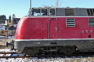 2025-02-01-008 Winterberg Sonderfahrt mit den Hammer Eisenbahnfreunden nach Winterberg. V200 033