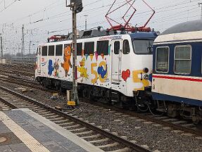 2025-02-10-009 Dortmund Hbf 110 469 mit TRI-Ersatzzug als RE 11