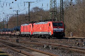 2025-03-02-026 Köln Gremberg 189087 hinten, 189 071 vorne