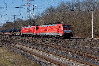 2025-03-02-028 Köln Gremberg 189087 hinten, 189 071 vorne