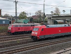 2025-04-10-007 Dortmund Marten Süd 218 402 & 101 107