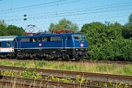 2025-07-01-003 Dortmund Somborn 111 054 mit RE 11 nach Hamm.