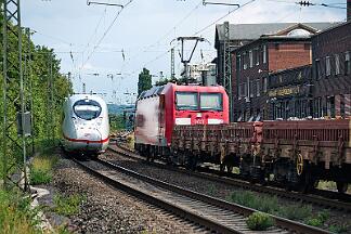 2025-07-14-092 Bonn Mehlem 185 070 trifft 408 026