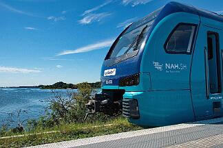 2025-08-17-017 Rieseby Schleibrücke 526 050 ist aus Kiel angekommmen.