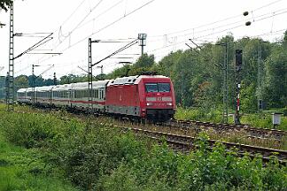 2025-09-08-011 Dortmund Somborn 101 074 mit IC 2157 nach Gera.