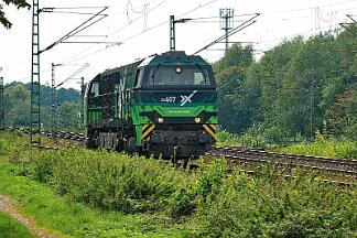 2025-09-08-015 Dortmund Somborn Aixrail 272 407 Lz nach Dortmund.