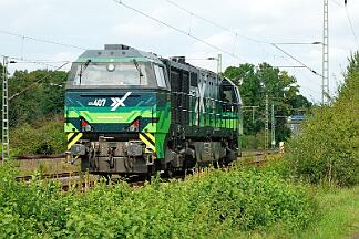 2025-09-08-017 Dortmund Somborn Aixrail 272 407 Lz nach Dortmund.