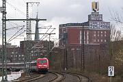 101 002 - 2025-03-12-020 Dortmund Hafen 101 002 mit EC 9 nach Zürich