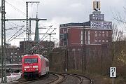 101 002 - 2025-03-12-021 Dortmund Hafen 101 002 mit EC 9 nach Zürich