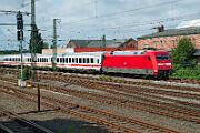 101 030 - 2025-07-15-005 Dortmund Marten Süd 101 030 zieht IC 2155 nach Gera.