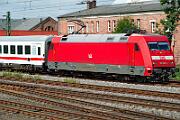 101 030 - 2025-07-15-006 Dortmund Marten Süd 101 030 zieht IC 2155 nach Gera.