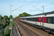 101 056 - 2025-09-24-007 Dortmund Oespel Umgeleiteter EC 9 nach Basel, 101 056, Leider nur Nachschuß, da vorher von der S1 zugefahren.