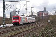 101 066 - 2025-03-12-017 Dortmund Hafen 101 066 mit IC 2013 nach Oberstdorf