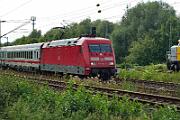 101 074 - 2025-09-08-013 Dortmund Somborn 101 074 mit IC 2157 nach Gera.