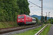 101 083 - 2025-07-14-022 Remagen Oberwinter 101 083 zieht EC 9 nach Basel.