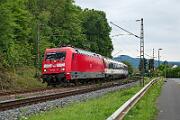 101 083 - 2025-07-14-023 Remagen Oberwinter 101 083 zieht EC 9 nach Basel.